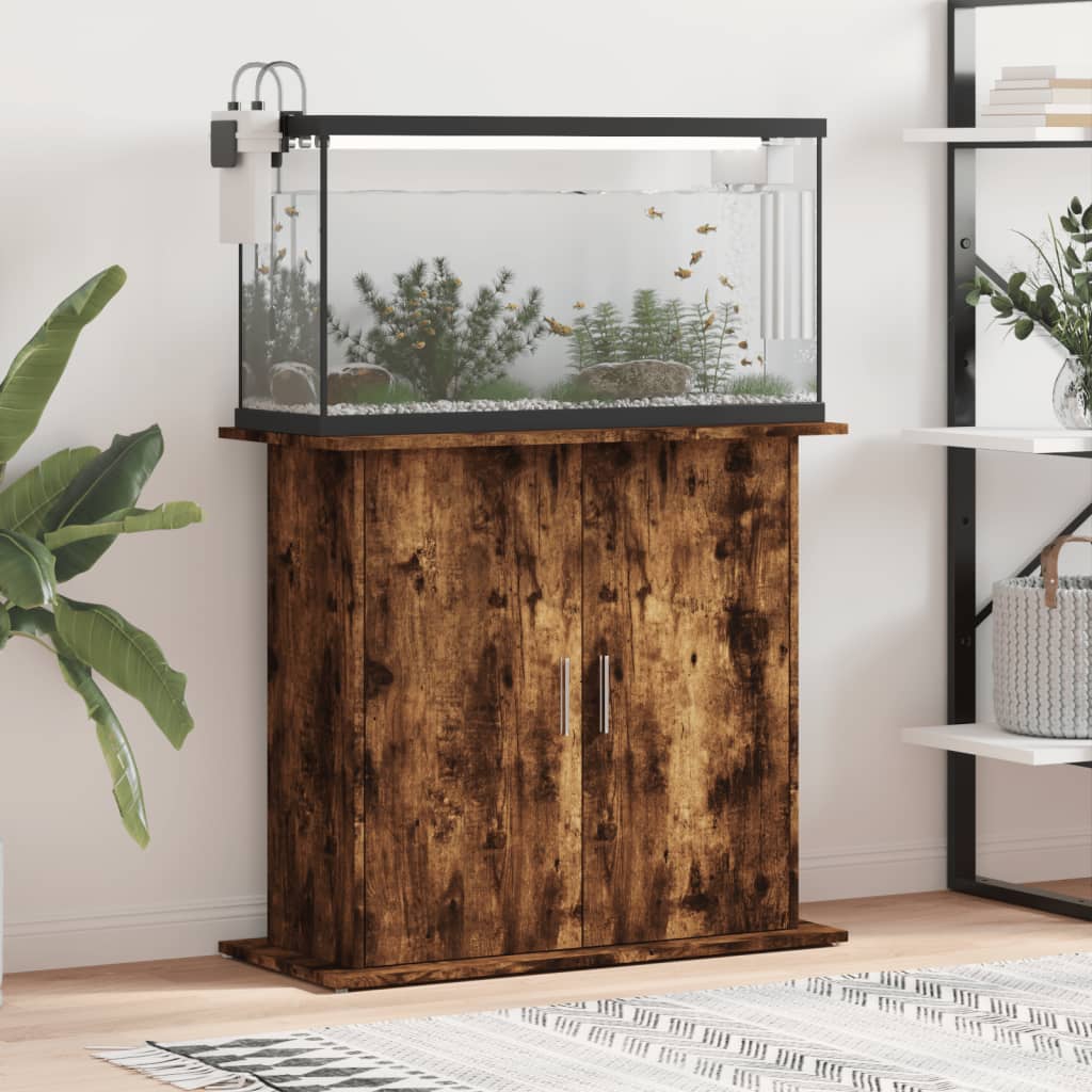 Aquarium Unterschrank 81cm – Stabil & Modern in Sonoma Eiche