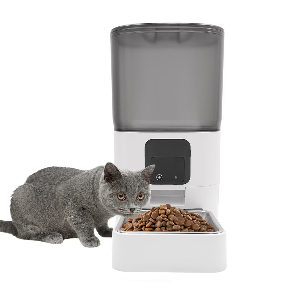 Automatischer Futterspender 5,45L für Hunde, Katzen & Kaninchen – 10 Mahlzeiten täglich