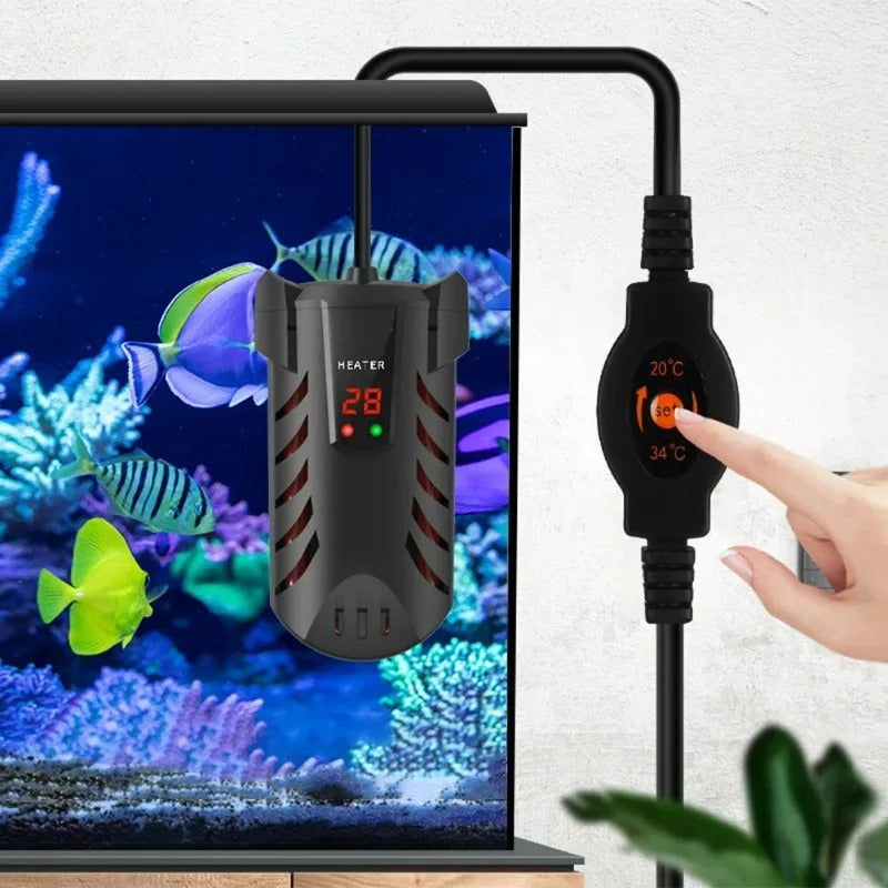Digitaler Aquarium-Thermostat mit Tauchheizer – Konstante Temperatur für Fische & Schildkröten