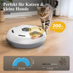Automatischer Nassfutterspender für Katzen – 6 frische Mahlzeiten täglich