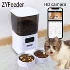 5L WiFi Futterautomat mit Live-Kamera & Edelstahlnapf – Hygienisch & Smart
