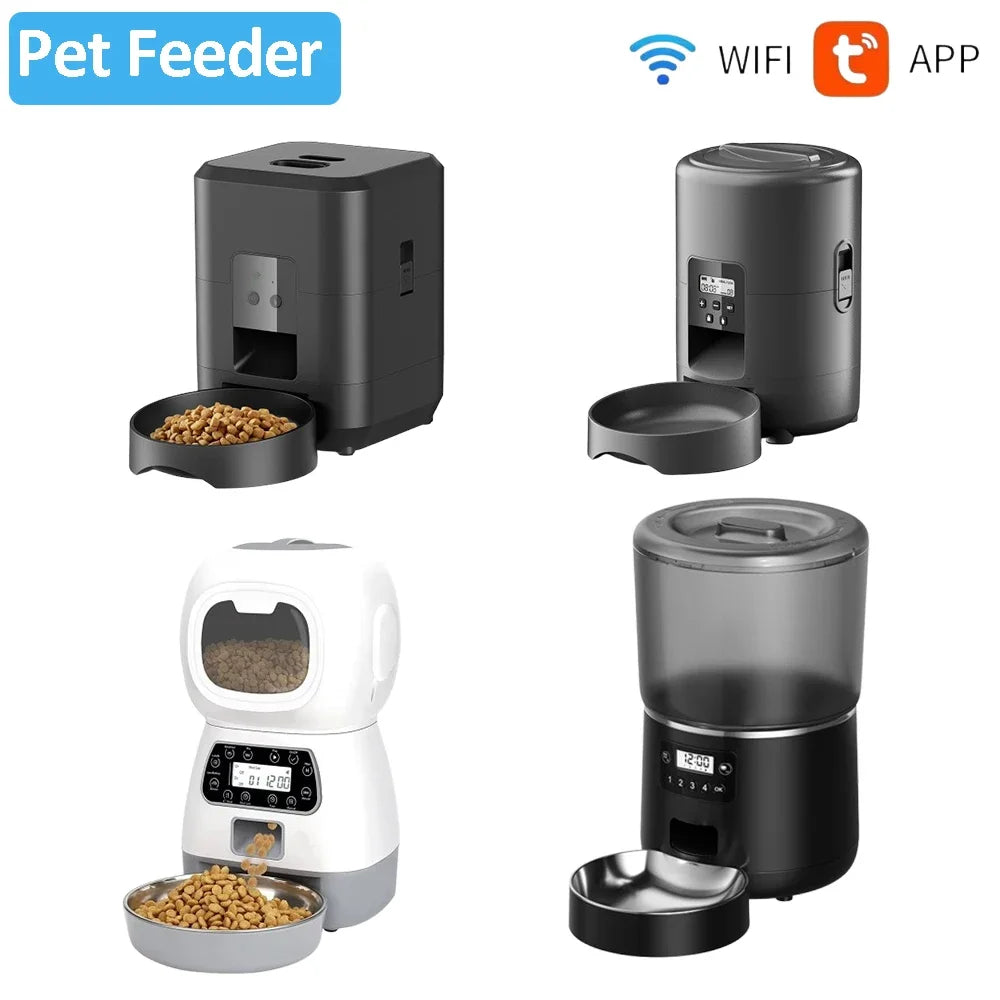 Petavista WiFi Futterautomat – Smarte Fernsteuerung per App für Katzen & kleine Hunde