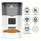 IMIPAW WiFi-Futterautomat 3L – Automatische Fütterung per App für Hunde & Katzen