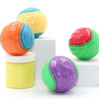Scooby-Doo Durable Squeaky Set Of 8 Dog Balls For Teeth Cleaning Interactive UK