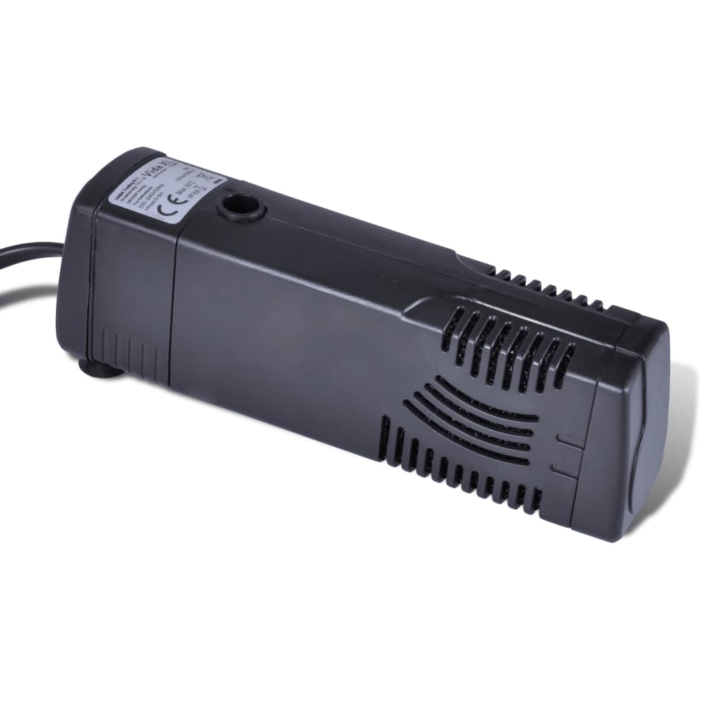 Aquarium Filterpumpe 300L/h mit Aktivkohle – Leise & Leistungsstark